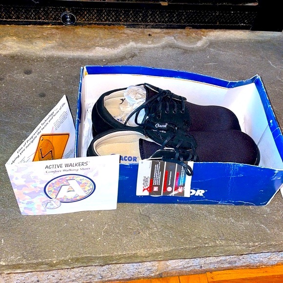 Acor Comfort Street Walking Shoe Tandem Lace and Velcro Design Brand New in Box - Picture 10 of 14